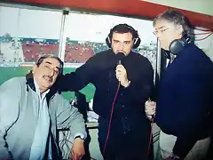 Fabin, Oscar Bergesio y Eduardo Gonzalez Riao