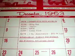 1963 Calendario 3