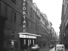 Rom - Via delle Quattro Fontane, Cinema 4 Fontane, 1962