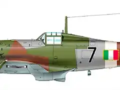 Artwork-Fiat-G.55-Centauro-2-Gruppo-1-Squadriglia-Black-7-Cascina-Vaga-May-1944-0A