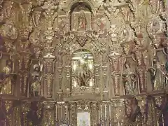 Retablo con san sebastian