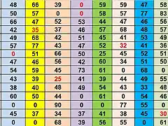 RESULTAT CAMP TOTAL DEL 11 AL 25