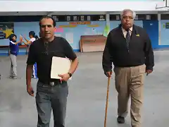 LLegando el representante de la Comuna Magisterial