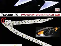 modulo intermitente delantero reflector con led.HTIX-OLTF-01.Hi-motors