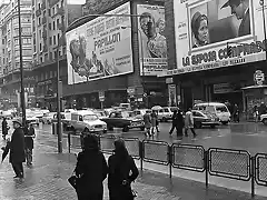 Madrid Gran Via cine avenida 1975