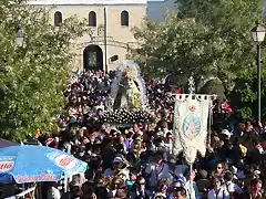 en la procesion de la tarde