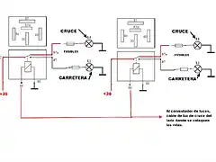 esquema luces modificado
