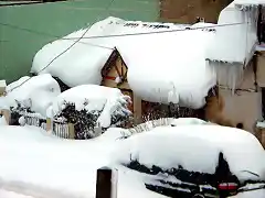 Nieve en Ushuaia, Tierra del Fuego, Patagonia