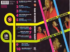 Luisito Carrion - Clasicos En Vivo - Caratula DVD