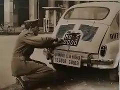 Modena - Fahrschule in der Via Emilia, 1968