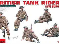 Miniart - British tank riders Europe - 1-35