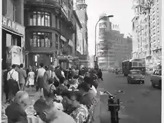 Madrid Gran Via Cafeteria Zahara 1963