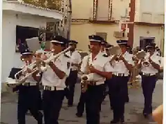 Desfile en el I Certamen de Bandas de Churriana