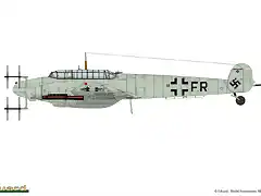 Messerschmitt-Bf-110G4-Zerstorer-7.NJG6-2Z+FR-Wilhem-Johnen-Neubiberg-1945-0C