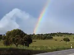 arco iris de vuelta