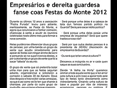 Folha Informativa - Festas do Monte