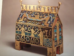 arqueta relicario de Sto. Tom?s Becket, principios del XIII,Limoges. Mus?e National du Moyen-Age,Paris. arqueta relicario de Sto. Tom?s Becket, principios del XIII,Limoges. Mus?e National du Moyen-Age,Paris.