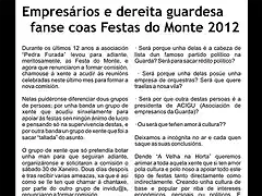 Folha Informativa - Festas do Monte