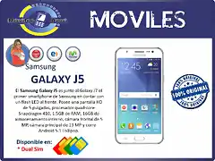 galaxy j5 arriba