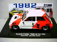 RENAULT 5 TURBO RALLY DU VAR 1982 (FLY) Ref 88246