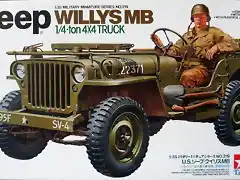 Tamiya - Jeep Willys - 1-35