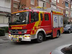 Camion-de-bomberos-de-Madrid