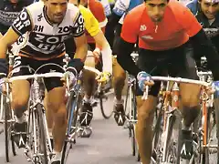 VUELTA A ESPAA 1986,PINO,GOROSPE,C.HERNANDEZ,LAGUIA