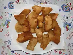 Filetitos de chopa empanados