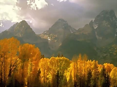 Fall in the Tetons, Wyoming Fall in the Tetons, Wyoming