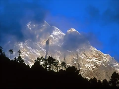 Fair Weather at Sunrise, Nepal Fair Weather at Sunrise, Nepal