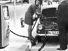 Belgrad - Tankstelle Stadtteil Autokomanda, 1964