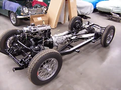 Triumph TR3 - xassís Triumph TR3 - xassís