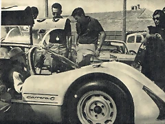 Fernando de Baviera y su porsche carrera 6