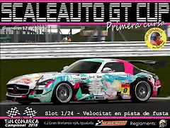 Cartell Scaleauto GT - Cursa 1