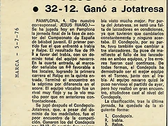 1976.07.05 Sector juvenil 1976.07.05 Sector juvenil