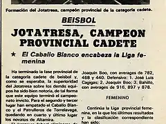 1981.04.30 Ligas cadete, juvenil y sfbol