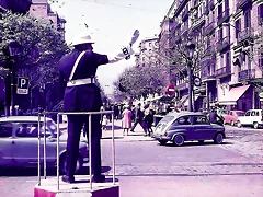Barcelona Rambla Catalunya - c. Consell de Cent 1965