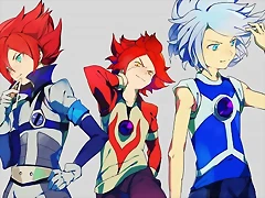 inazuma eleven A.A shavier, torch y gazelle inazuma eleven A.A shavier, torch y gazelle