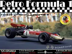 Cartell RetroF1 - cursa 1