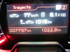 Mi media y total del viaje