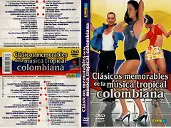 Clasicos - Memorables De La Musica Tropical Colombiana - Caratula DVD