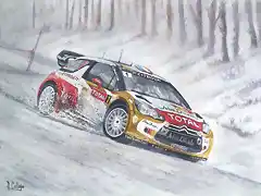 Citroen Ds3 Rally Montecarlo 2013 Loeb