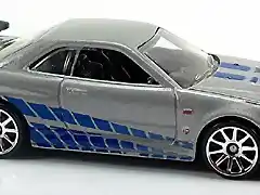 2013 Fast and the Furious #3 Nissan-Skyline-GT-R-R34-R32-f