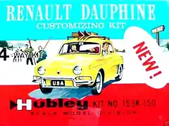 Hubley Renault Dauphine - 01