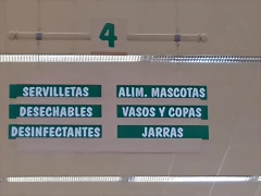 Letrero de supermercado