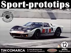 Cartell Sport-prototips - cursa 2