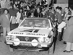 Rallye Monte-Carlo 1975 - Amilcare Ballestrieri Piero Sodano - Lancia Beta Coupe