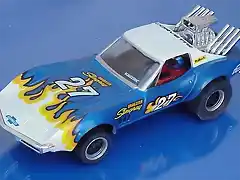 CHEVROLET CORVETTE N 27 AZUL VINTAGE 03 SCX