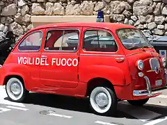 Monaco - Fiat 600 Multipla, Feuerwehr