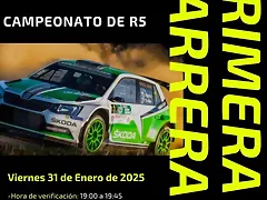 CARTEL 1 CARRERA DE R5